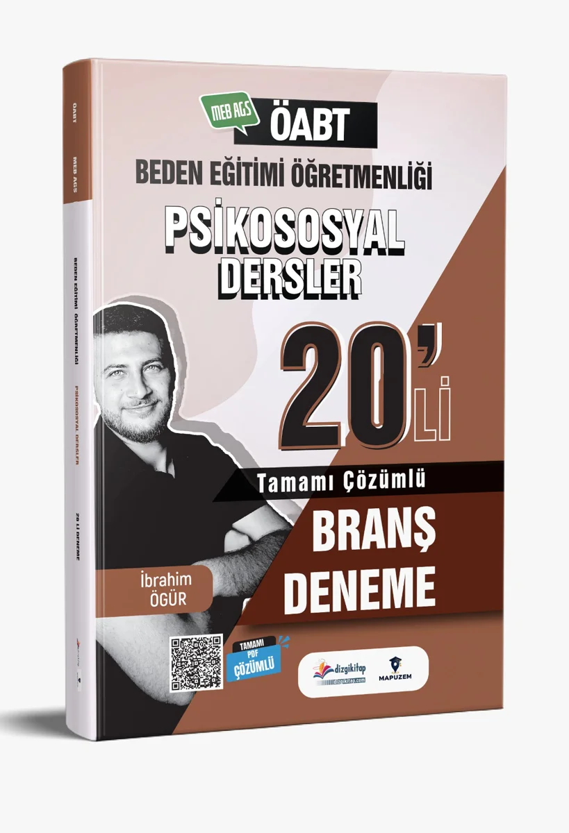 Altın Gol Beden Eğitimi ÖABT Psikososyal Dersler 20'li Branş Deneme kapağı