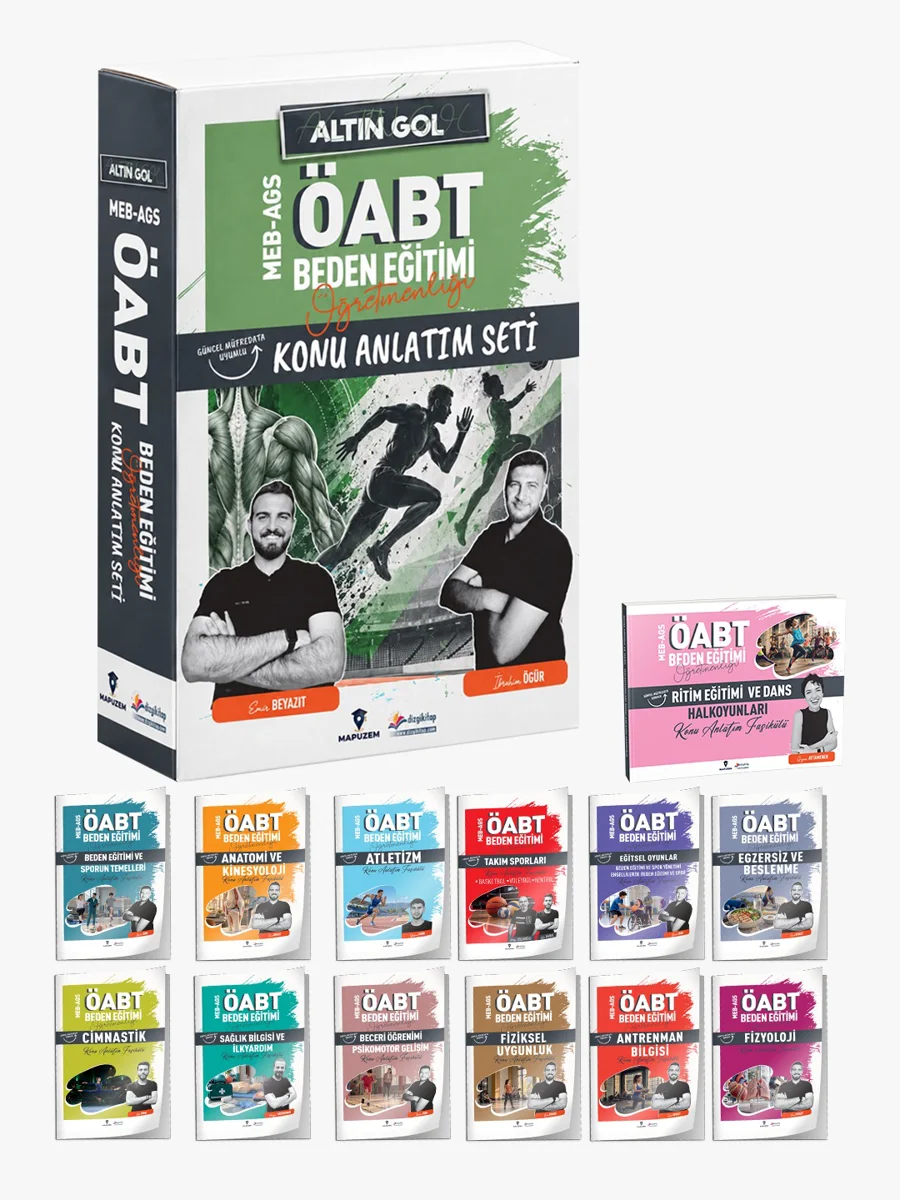 Altın Gol Beden Eğitimi ÖABT Konu Anlatım Seti kapağı