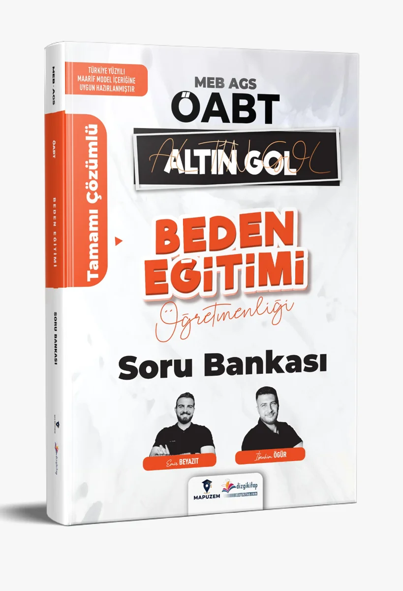 Altın Gol Beden Eğitimi ÖABT Tamamı Çözümlü Soru Bankası kapağı