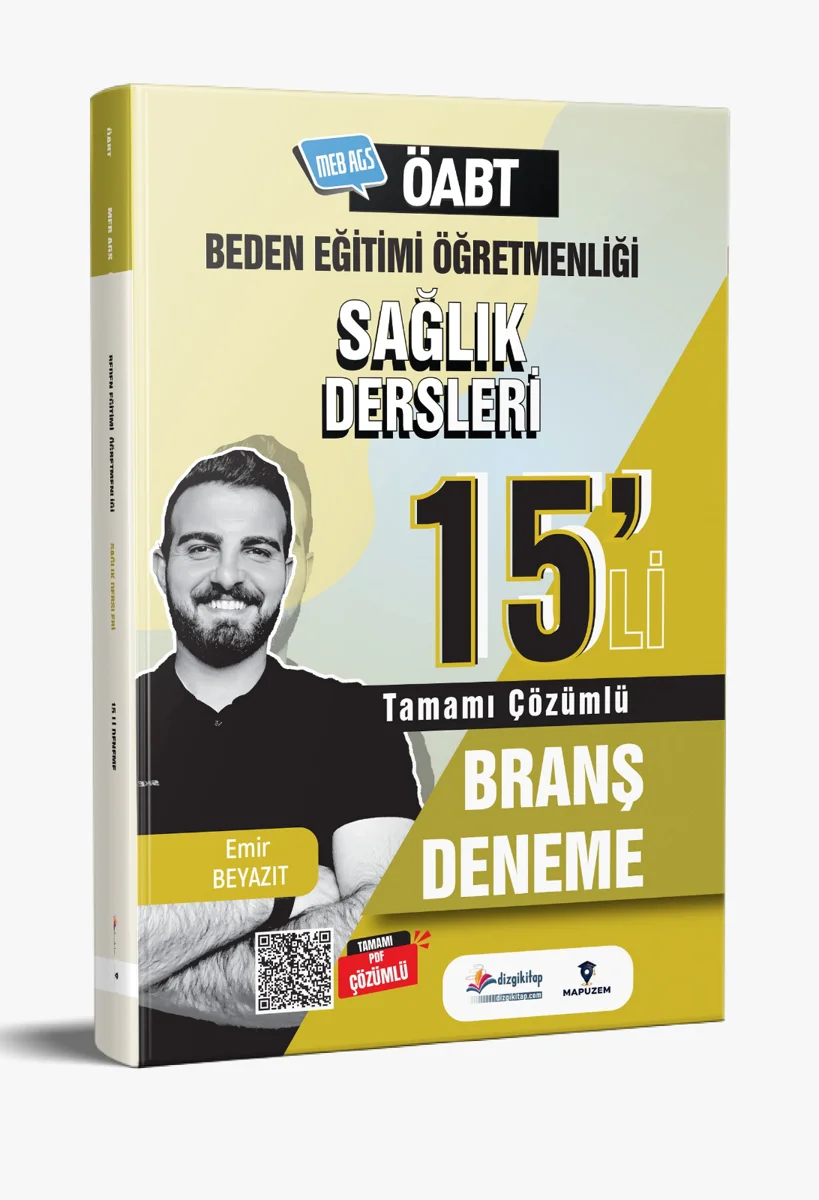 Altın Gol Beden Eğitimi ÖABT Sağlık Dersleri 15'li Branş Deneme kapağı