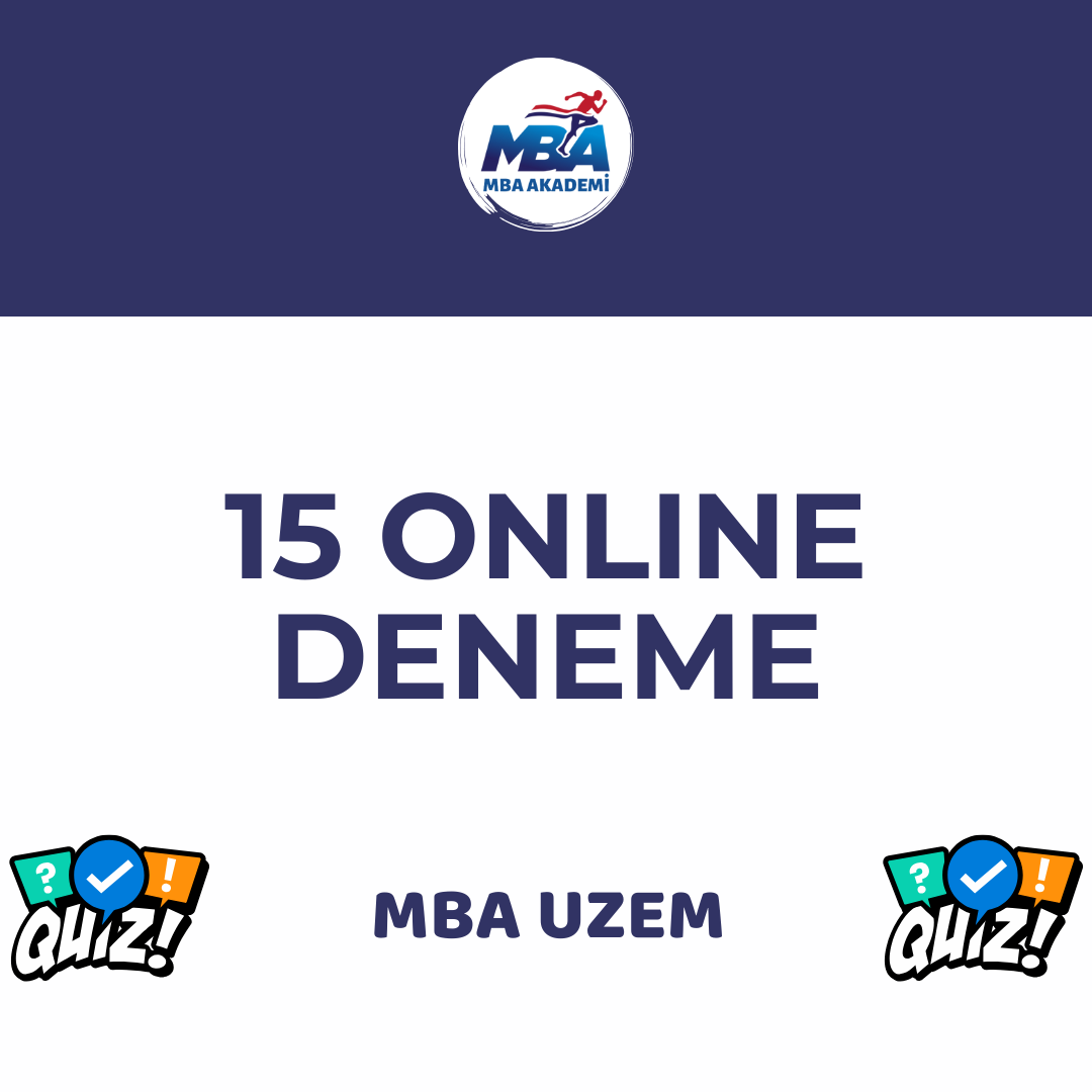 15 ONLINE ÖABT DENEMESİ